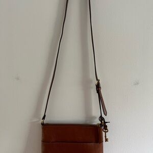Fossil Brown Crossbody Bag